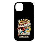 Weird Teachers Build Character Superhero Duck Comic Book Case for iPhone 14 Plus
