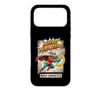 Weird Teachers Build Character Superhero Duck Comic Book Case for iPhone 17 Pro Max