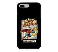 Weird Teachers Build Character Superhero Duck Comic Book Case for iPhone 7 Plus/8 Plus