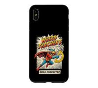 Weird Teachers Build Character Superhero Duck Comic Book Case for iPhone XS Max