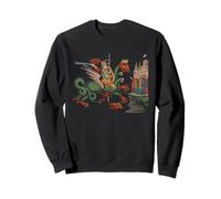 Weird Ugly Medieval Cats Sweatshirt