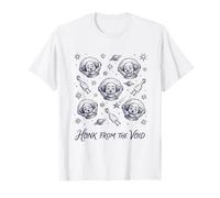 Weirdcore Aesthetic Clowns in Space Honk from The Void T-Shirt
