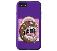 Weirdcore Aesthetic Kawaii Coconut Eyeballs Case for iPhone SE (2020) / 7/8
