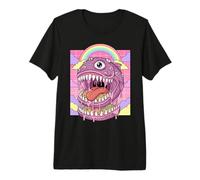 Weirdcore Aesthetic Kawaii Fish Eyeballs Premium T-Shirt