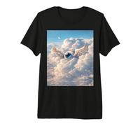 Weirdcore Angel Winged Eye Liminal Space Dreamcore Premium T-Shirt