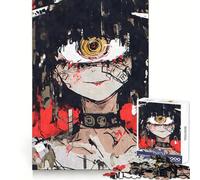 Weirdcore Big Eye Anime Girl for Adults 1000 Piece Jigsaw Puzzle Mental Exercise Serene Escape Snug Lock (50x75cm)