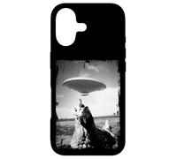 Weirdcore Chicken UFO Landing Graphic Case for iPhone 17