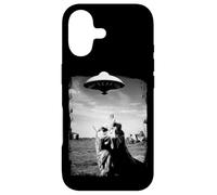 Weirdcore Chicken UFO Landing Graphic Case for iPhone 17