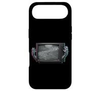 Weirdcore Glitch TV Horror Art with Trippy Analog Aesthetic Case for iPhone Air