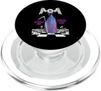 Weirdcore Grim Reaper Galaxy Eye Art Dreamcore PopSockets PopGrip for MagSafe