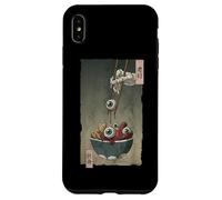 Weirdcore Ramen Japanese Noodle Bowl Horror Creepy Food Case for iPhone XS Max