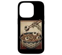 Weirdcore Ramen Noodle Bowl Japanese Horror Asian Food Case for iPhone 14 Pro