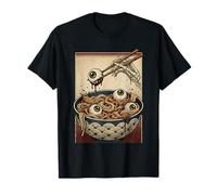 Weirdcore Ramen Noodle Bowl Japanese Horror Asian Food T-Shirt