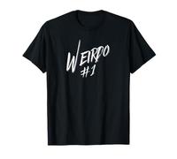 Weirdo 1, Funny Quirky Graphic Design for Teens & Adults T-Shirt