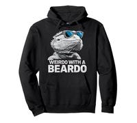 Weirdo With A Beardo Pullover Hoodie