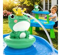 weirtoya Water Table Pump for Toddlers, 2026 Battery Powered Pump for Water Table Cordless Work Splash Toys Kids Toddler Summer Outddor