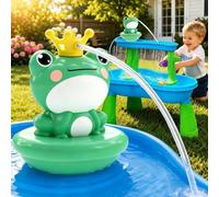 weirtoya Water Table Pump for Toddlers, 2026 Battery Powered Pump for Water Table Cordless Work Splash Toys Kids Toddler Summer Outddor
