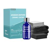 Weiruixin 10H Ceramic Coating 3.0,High Gloss Hydrophobicty Anti Scratch Easy to Use Mirror Paint Protection Car kit 50ML Nano Ceramic Coating with Gloves sealant 18 Months Warranty