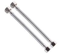 Weirun 1/2" x 1/2" BSP 800mm Kitchen Bathroom Basin Monobloc Mixer Tap Replacement Connector Flexi Water Supply Hose Pipes Tail,2 PCS