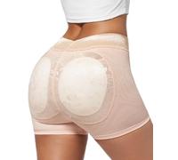WEISANGMI Women Butt Lifter Shapewear Fake Butt Lifter Padded Pants Seamless Hip Enhancer Tummy Control Body Shaper Knickers Underwear (3XL SIZE)