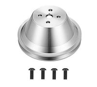 WeiSen 1 Groove Water Pump Pulley V-Belt Compatible with 1969-UP Small Block Ford 302 351w 351C 351W 351M 400M V8 5.0L