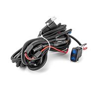 WeiSen 160W Cooling Fan Override Wiring Harness Kit Fit UTV ATV Off-Road | 12V/24V Rocker Switch Relay Fuse, Fit For Polaris RZR, Maverick X3, Talon, KRX, YXZ