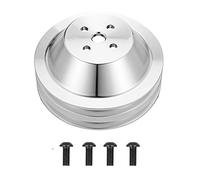 WeiSen 2 Groove 2V Water Pump Pulley V-Belt Compatible with 1969-UP Small Block Ford 302 351w 351C 351W 351M 400 V8 5.0L