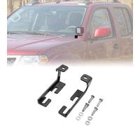 WeiSen Hood Hinge Ditch Light Mounting Brackets Compatible with Nissan Frontier 2005-2021, Fit Xterra 2005-2015 2nd Gen for Auxiliary Off Road Pod Work Light