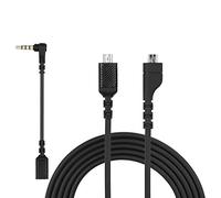 weishan Arctis 3 Arctis 5 Cable, Aux Cord Replacement for SteelSeries Arctis 3 5 7, Arctis Pro and Arctis Pro + GameDac Headset Detachable Audio Cable 5ft