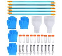 WEISHENG 60pieces AI Artificial Insemination Dog Breeding Kit,Disposable Canine Artificial Insemination Cones Dog Semen Collection Bag for Small and Medium Pets