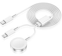 weiship 2025 Upgraded Watch Charging USB C Cable,2Pack Wireless Magnetic charger Cable 3FT&6FT Fast Charging Charger Watch