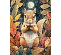 WEISHIWE Cute Squirrel Paint by Numbers for Adults 28x36 Inch v-547