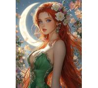 WEISHIWE Moon Goddess Paint by Numbers for Adults 20x28 Inch v-1121
