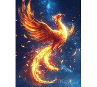 WEISHIWE Paint by Numbers for Adults Fire Phoenix 32x40 Inch z-475