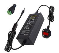 Weishuo Power Supply Adapter AC 100-240V to 5V 10A Transformer 50W Universal Power Charger Converter with 5.5 X 2.5mm Plug for LED Strip Light Surveillance Cameras TV Box and More Devices