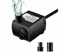 WEISIPU 300L/H Electric Water Feature Pump Small Quiet Fountain Pump for Indoor Garden Fish Pond Pet Aquarium Home Décor Fountain Submersible