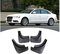 WEISLA 4 Pcs Car Mud Flaps for Audi A4 B7 B8 B9 2009-2015, Mud Flaps Splash Guards Dustproof Anti-collision Front Rear Car Mudflap
