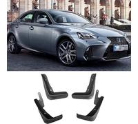 WEISLA 4 Pcs Car Mud Flaps for Lexus is IS200T IS250 IS350 IS300 IS300H XE30 2014-2019, Mud Flaps Splash Guards Dustproof Anti-collision Front Rear Car Mudflap