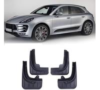 WEISLA 4 Pcs Car Mud Flaps for Porsche Macan 2014-2023, Mud Flaps Splash Guards Dustproof Anti-collision Front Rear Car Mudflap