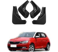 WEISLA 4 Pcs Car Mud Flaps for Skoda Fabia 2015-2018, Mud Flaps Splash Guards Dustproof Anti-collision Front Rear Car Mudflap