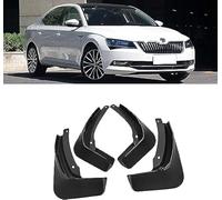 WEISLA 4 Pcs Car Mud Flaps for Skoda Superb 2016-2021, Mud Flaps Splash Guards Dustproof Anti-collision Front Rear Car Mudflap