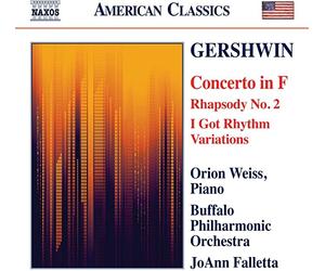 WEISS BUFFALO PO FAL - GERSHWIN CONCERTO IN F - CD - K4z