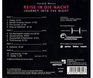 Weiss/Nomos-Quartet - Journey Into the Night
