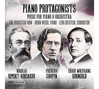 Weiss/Orchestra Now/Botstein - Piano Protagonists: Music for Piano & Orchestra