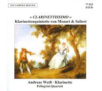 Weiss/Pellegrini Quartett - Mozart/Salieri: Clarinet Quintets