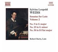 Weiss: Sonatas for Lute, Vol.2