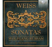WEISS:SONATAS - RÜBSAM,WOLFGANG CD NEW WEISS,SILVIUS LEOPOLD