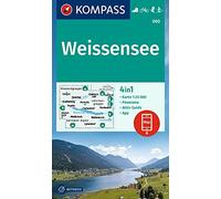 Weissensee + Aktiv Guide (060): 4in1 Wanderkarte mit Aktiv Guide und Panorama inklusive Karte zur offline Verwendung in der KOMPASS-App. Fahrradfahren. Skitouren. Langlaufen.
