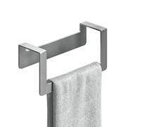 WEISSENSTEIN Self Adhesive Hand Towel Rail - 3M VHB Industrial Strength - 100% Stainless Steel - 22cm - Silver