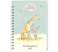 Weißt du eigentlich, wie lieb ich dich hab? Familienplaner-Buch A5 2027: Der bezaubernde Kinderbuch-Klassiker in Kalenderform. Buchkalender 2027 für Familien im Format 15,2 x 32,2 cm